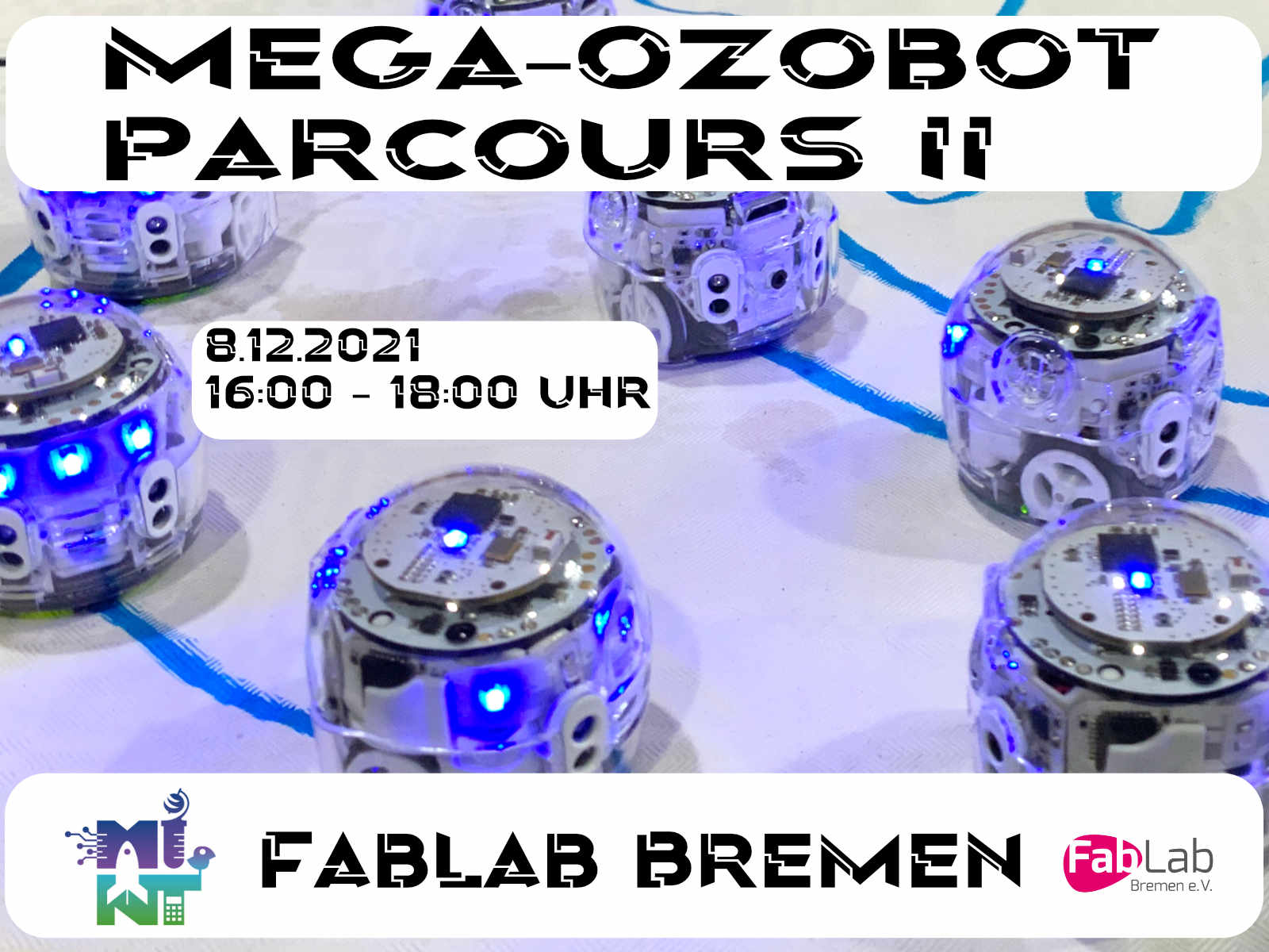 Der MEGA Ozobot Parcours II